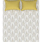 Carnival Kalakriti Lime King Bedsheet With 2 Pillow Cover Gift Set, 144TC, 100% Cotton, Abstract, Green
