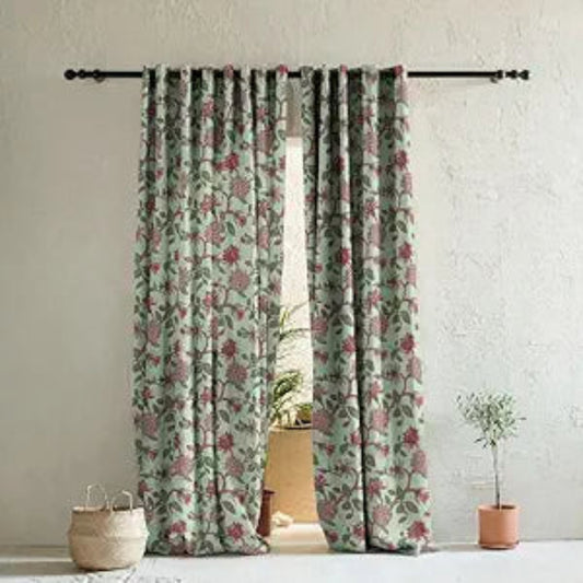 BHS interio Premium Customized Blackout Curtain with Lining for Doors & Windows