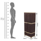 Supreme Fusion 02 BDR 1 Plastic Storage Cabinet ( Brown And Cream )