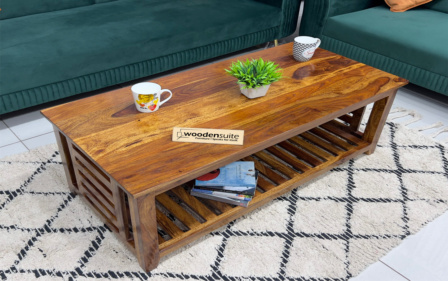 Sheesham Wood Plane Top Centre Table