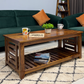 Sheesham Wood Plane Top Centre Table