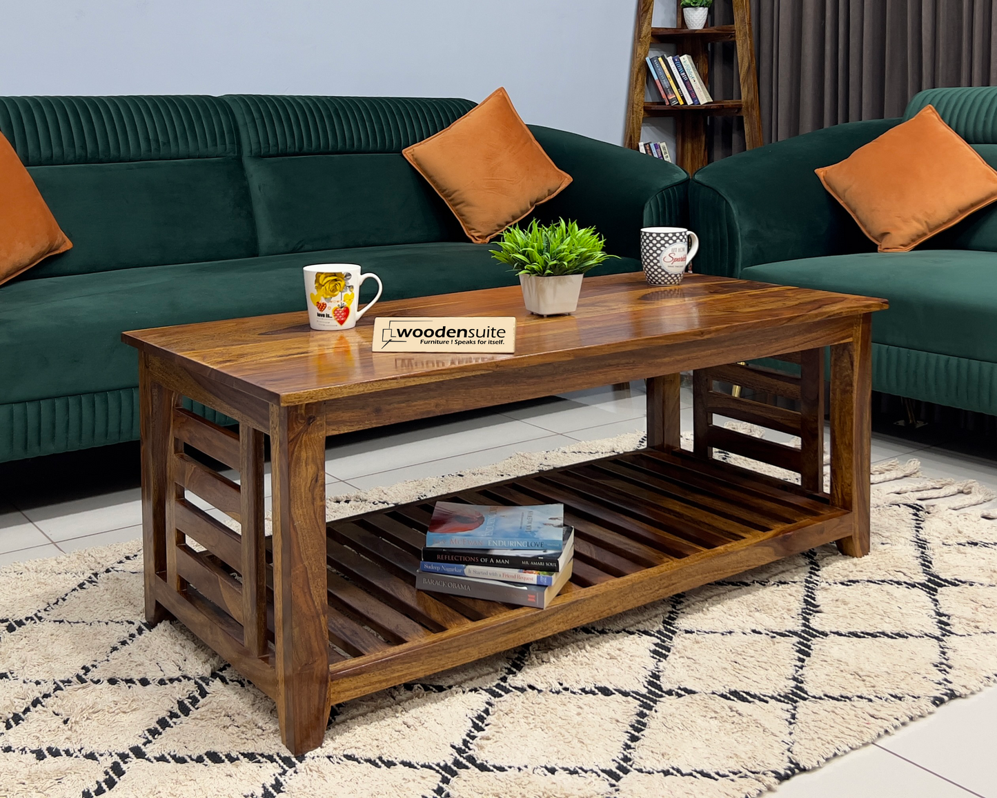 Sheesham Wood Plane Top Centre Table
