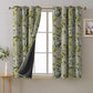 BHS interio Premium Customized Blackout Curtain with Lining for Doors & Windows
