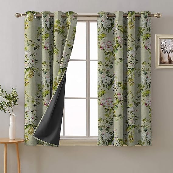 BHS interio Premium Customized Blackout Curtain with Lining for Doors & Windows