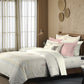 Sanskriti Pashmina Beige King Bedsheet With 2 Pillow Cover, 144Tc, 100% Cotton, Floral, Beige