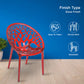 Nilkamal Crystal Polycarbonate Armless Chair