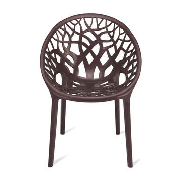 Nilkamal Crystal Polypropylene Armless Chair