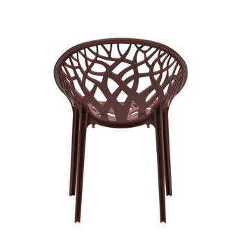 Nilkamal Crystal Polypropylene Armless Chair