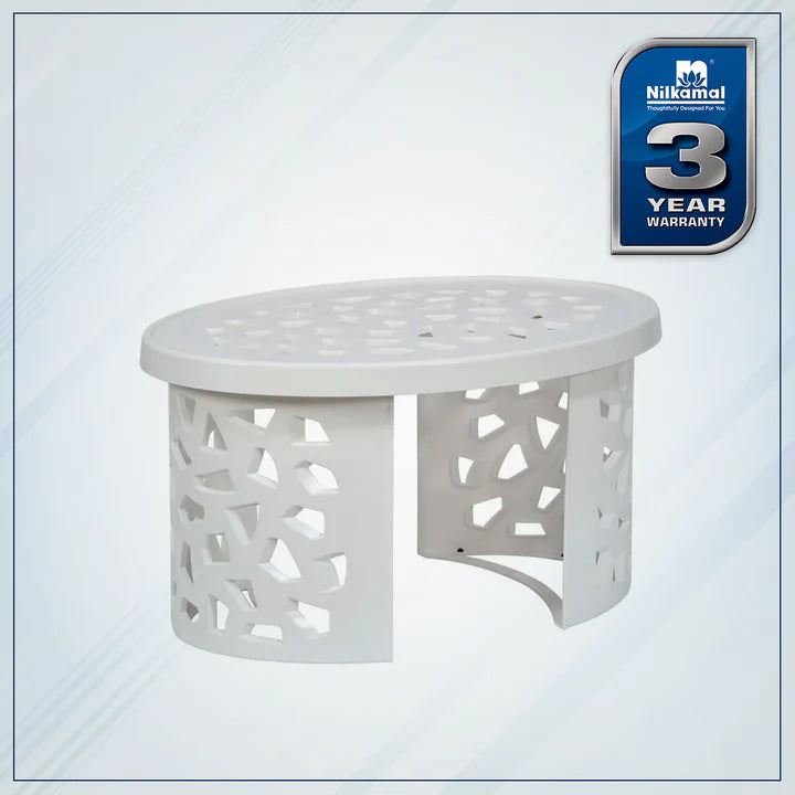 Crystal Plastic Centre Table