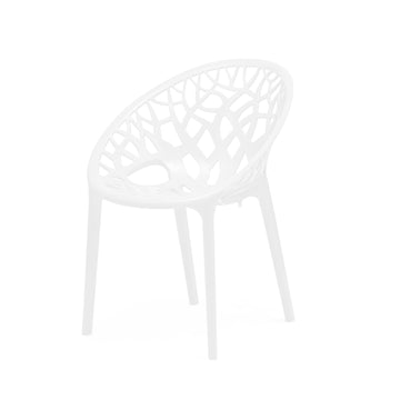 Nilkamal Crystal Polypropylene Armless Chair