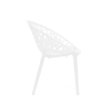 Nilkamal Crystal Polypropylene Armless Chair