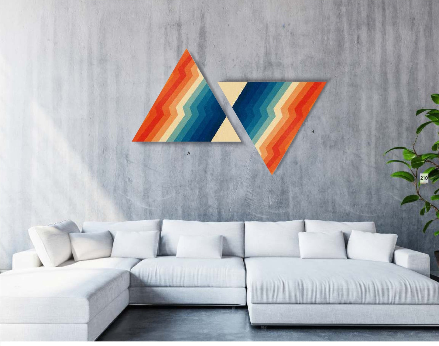 DC Wall Art Frame Triangle MF 1320