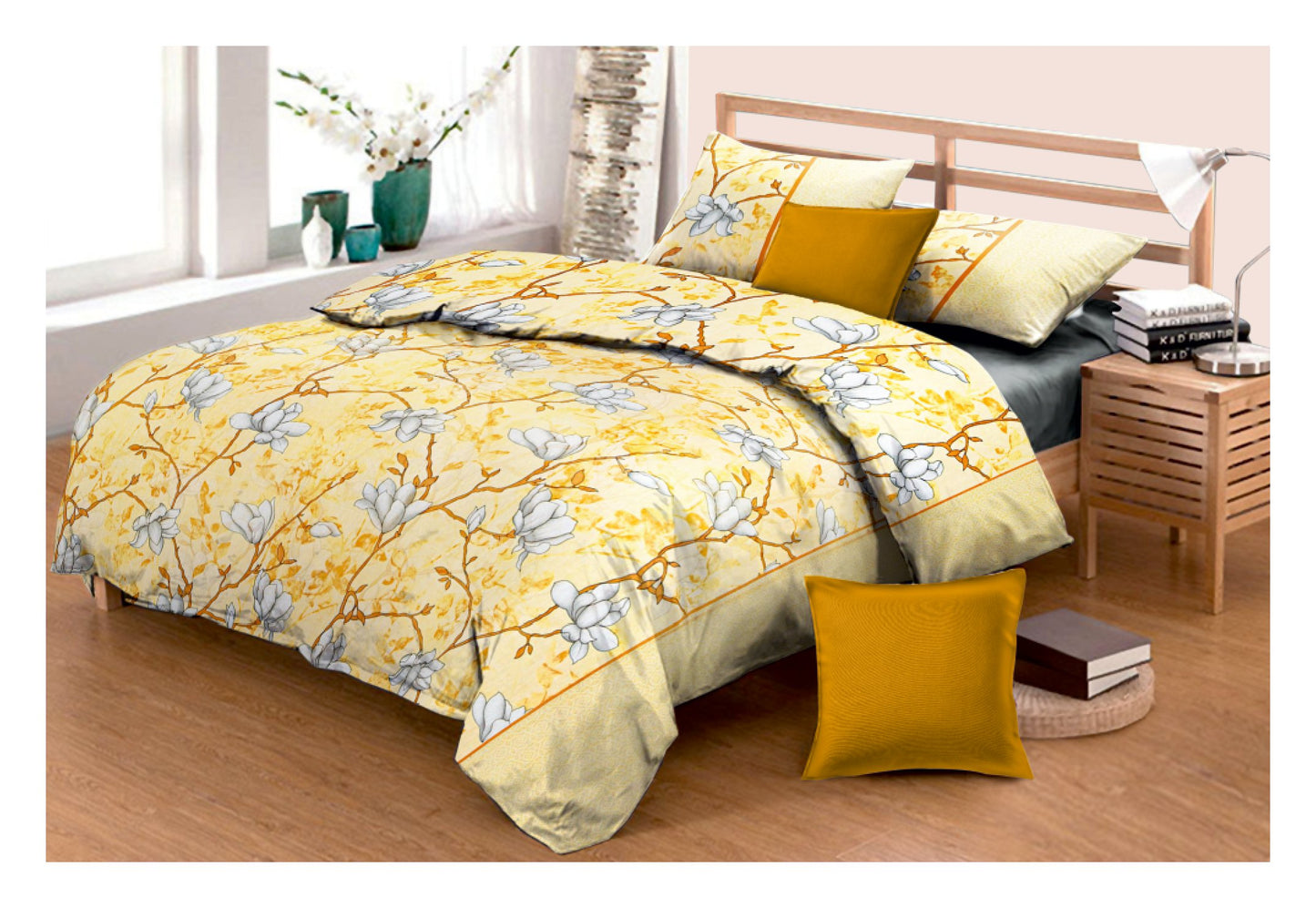 Homefresh Double Bedsheet Collection-Rhythm D 11