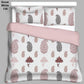 BELLACASA Double Size Bedsheet Collection-Snow White D 2