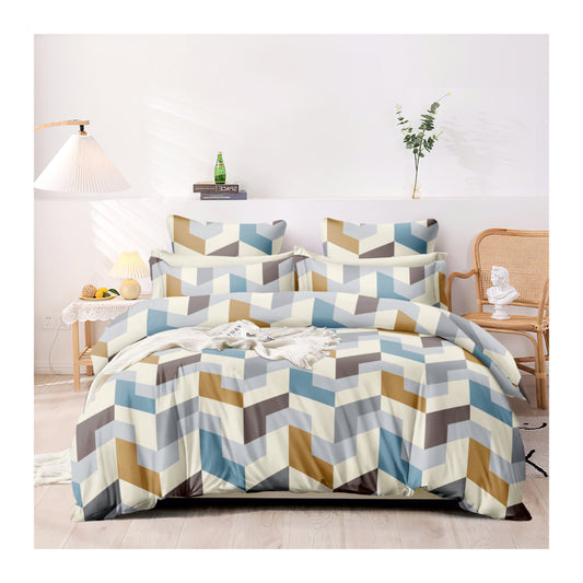 Lotus King Size Bedsheet Collection-Stallions D 3