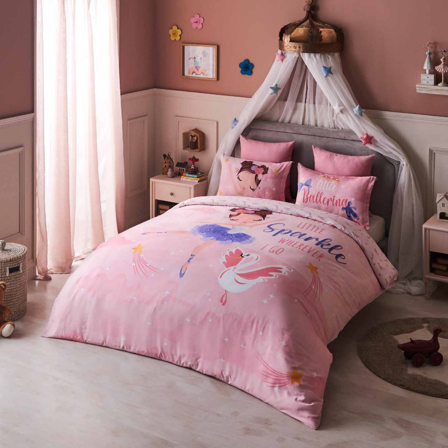 D'Decor Double Size Bedsheet Collection-Little Brats D 4