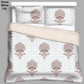 BELLACASA Double Size Bedsheet Collection-Snow White D 4