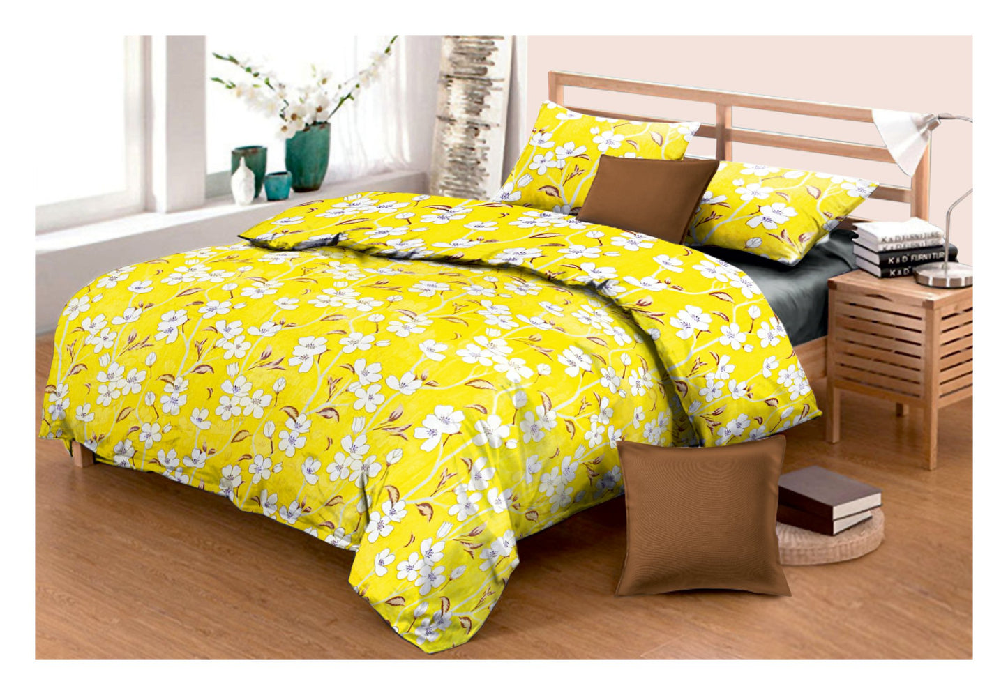 Homefresh Double Bedsheet Collection-Rhythm D 9