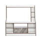 Nilkamal Petra TV Unit (White & Walnut)