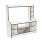 Nilkamal Petra TV Unit (White & Walnut)