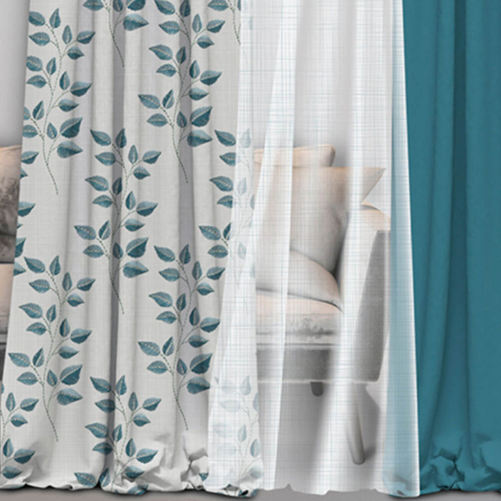BHS interio Premium Customized Blackout Curtain with Lining for Doors & Windows