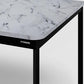 Franky and Kalyx 8 Seater Wooden Square Dining Set (White)