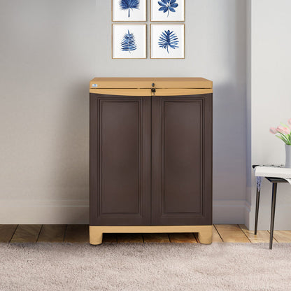 Nilkamal Freedom Small 1 ( Brown and Cream )
