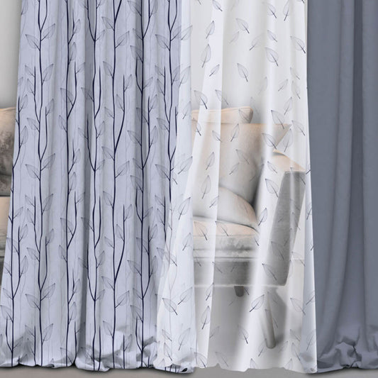 BHS interio Premium Customized Blackout Curtain with Lining for Doors & Windows