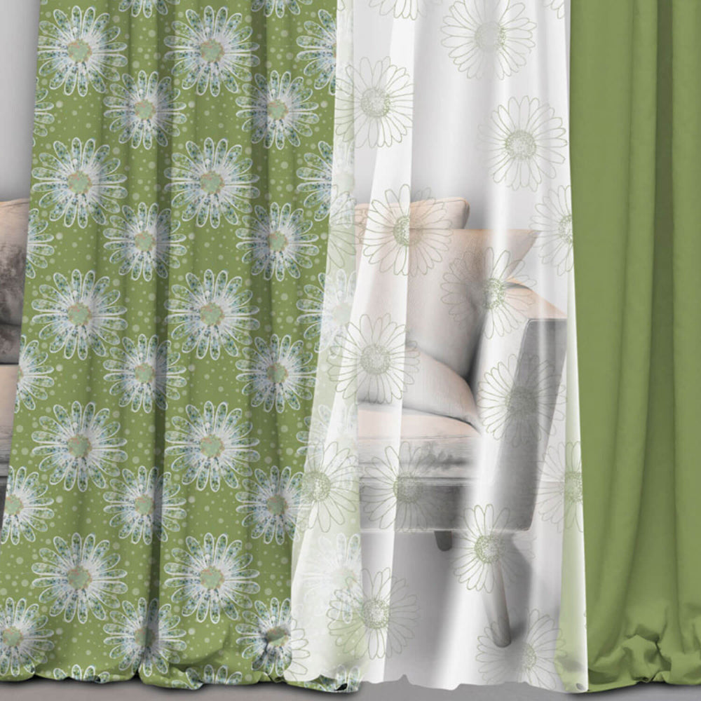 BHS interio Premium Customized Blackout Curtain with Lining for Doors & Windows