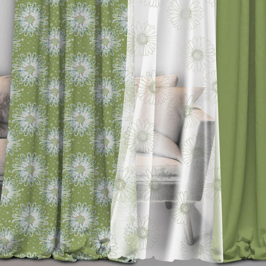 BHS interio Premium Customized Blackout Curtain with Lining for Doors & Windows