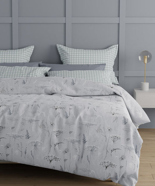 Trident King Size Bedsheet Collection-Aroma Lily