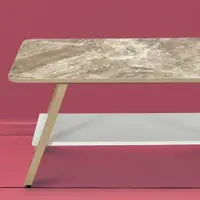 NILKAMAL GRANITO WOODEN CENTER TABLE