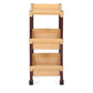 Nilkamal Trolley 15 (Maroon & Marble Beige)