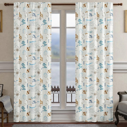 BHS interio Premium Customized Blackout Curtain with Lining for Doors & Windows