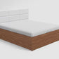 Upmods White Chocolate King Size Bed