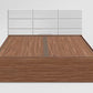 Upmods White Chocolate King Size Bed