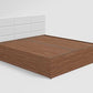 Upmods White Chocolate King Size Bed