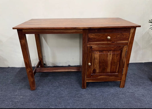 Sheesham Wood Study Table Plain Top