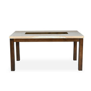 Nilkamal Elanza Solid Wood 6 Seater Dining Set (Antique Cherry)