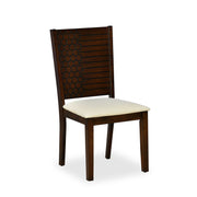 Nilkamal Elanza Solid Wood 6 Seater Dining Set (Antique Cherry)