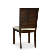 Nilkamal Elanza Solid Wood 6 Seater Dining Set (Antique Cherry)