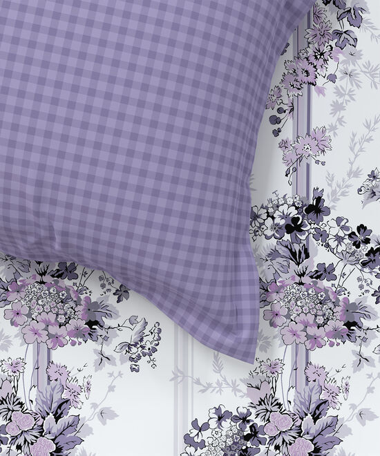 Trident King Size Bedsheet Collection-Aroma Lavender