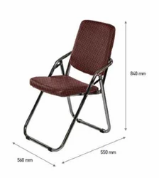 Nilkamal Artemis Folding Chair Brown