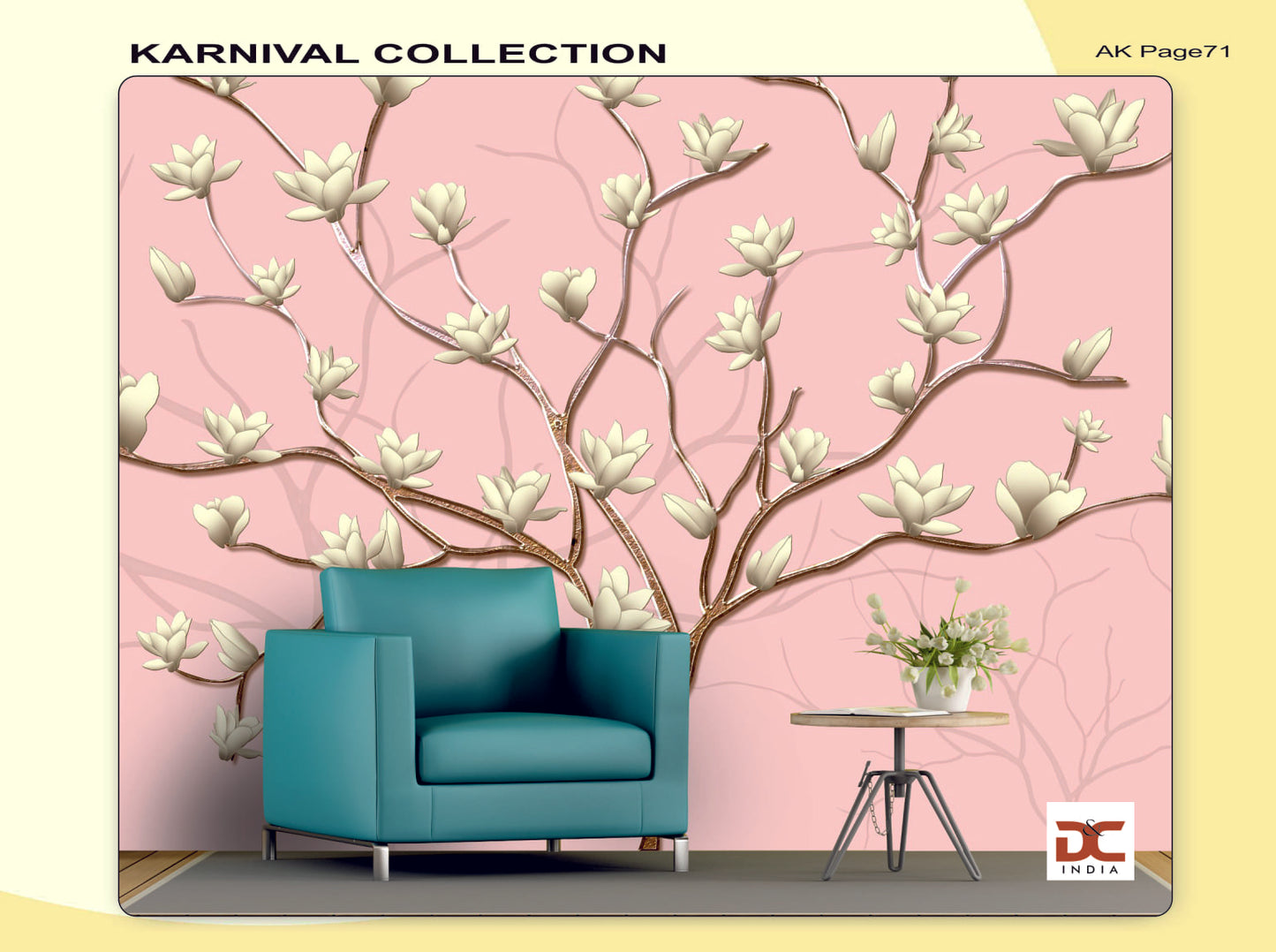 DC 3D Karnival Wall Mural AK Page71